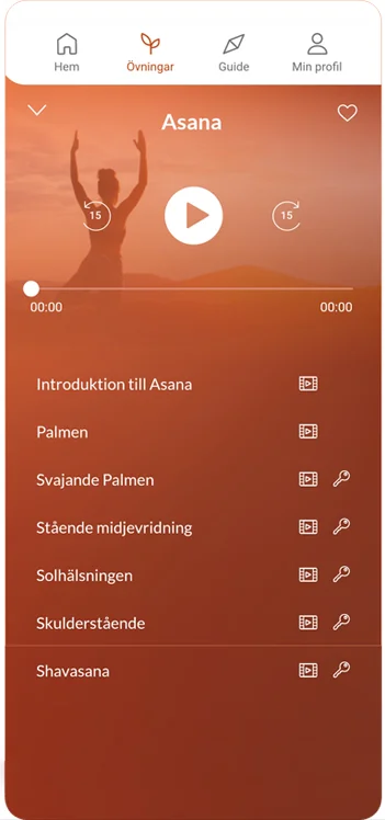 Leva Yoga app screenshot 2